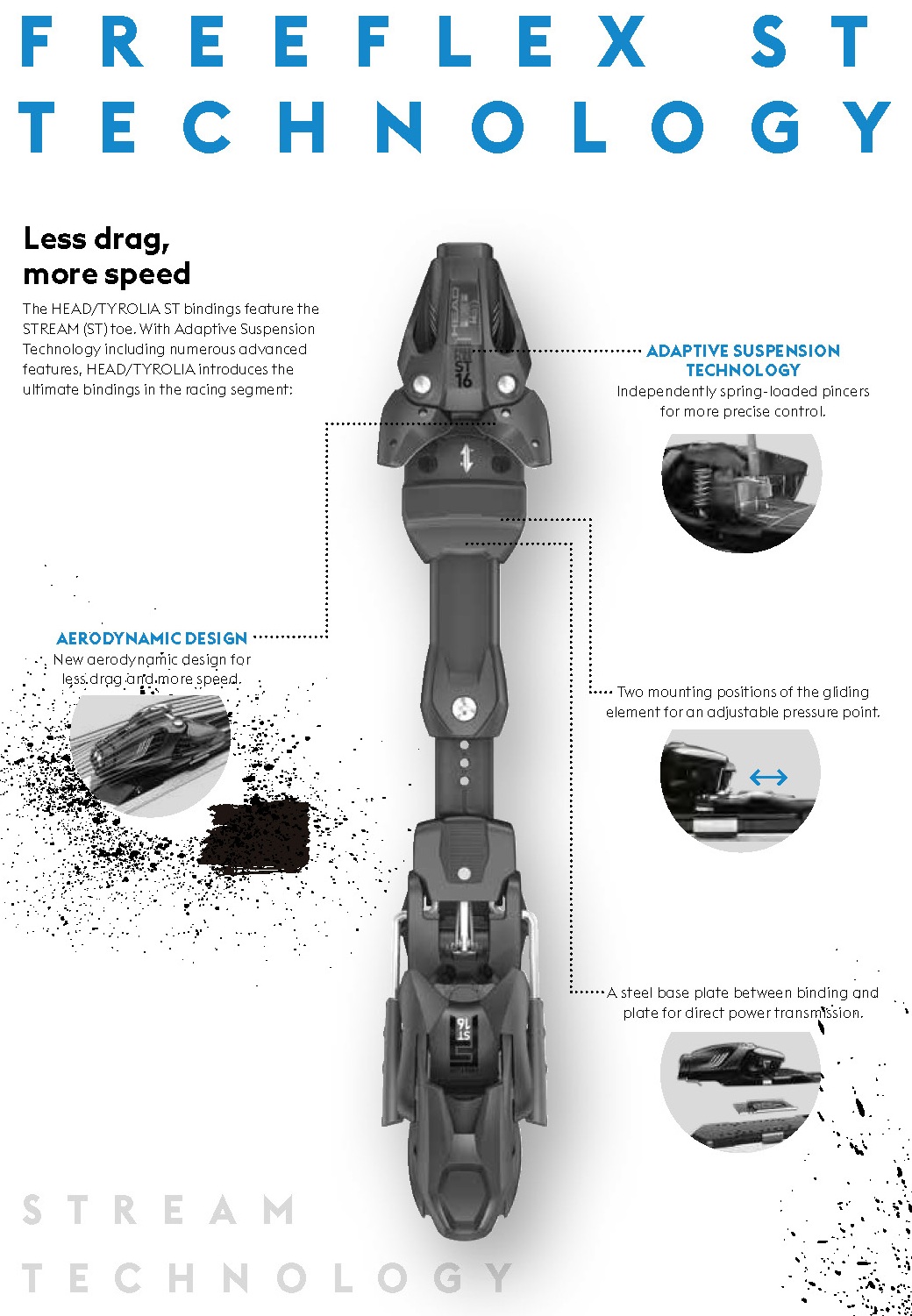 Крепления горнолыжные Head FREEFLEX 14 GW BR.85[D]