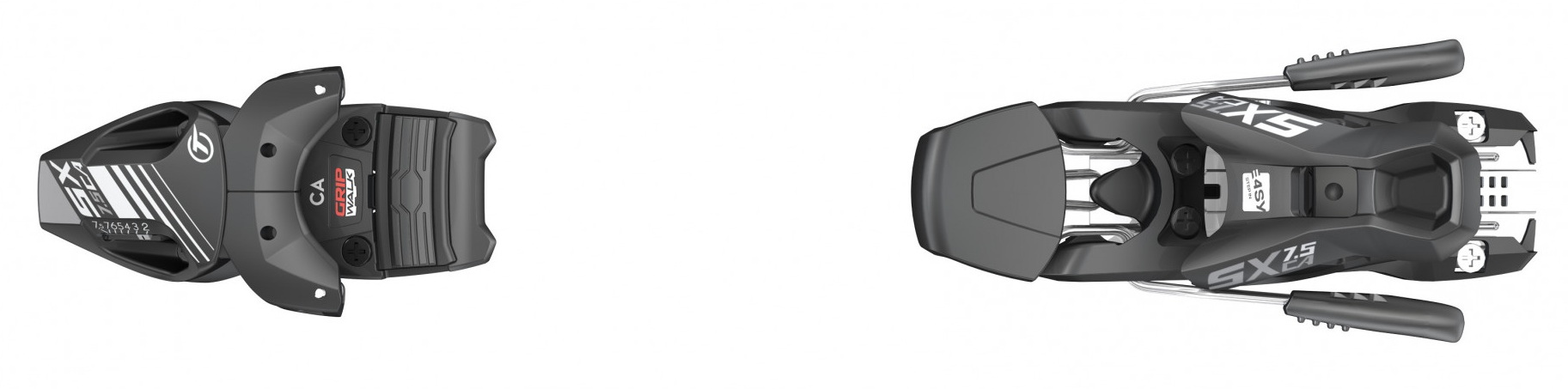 Крепления горнолыжные Head SX 7.5 GW CA BR.90[J] s.bk/wh