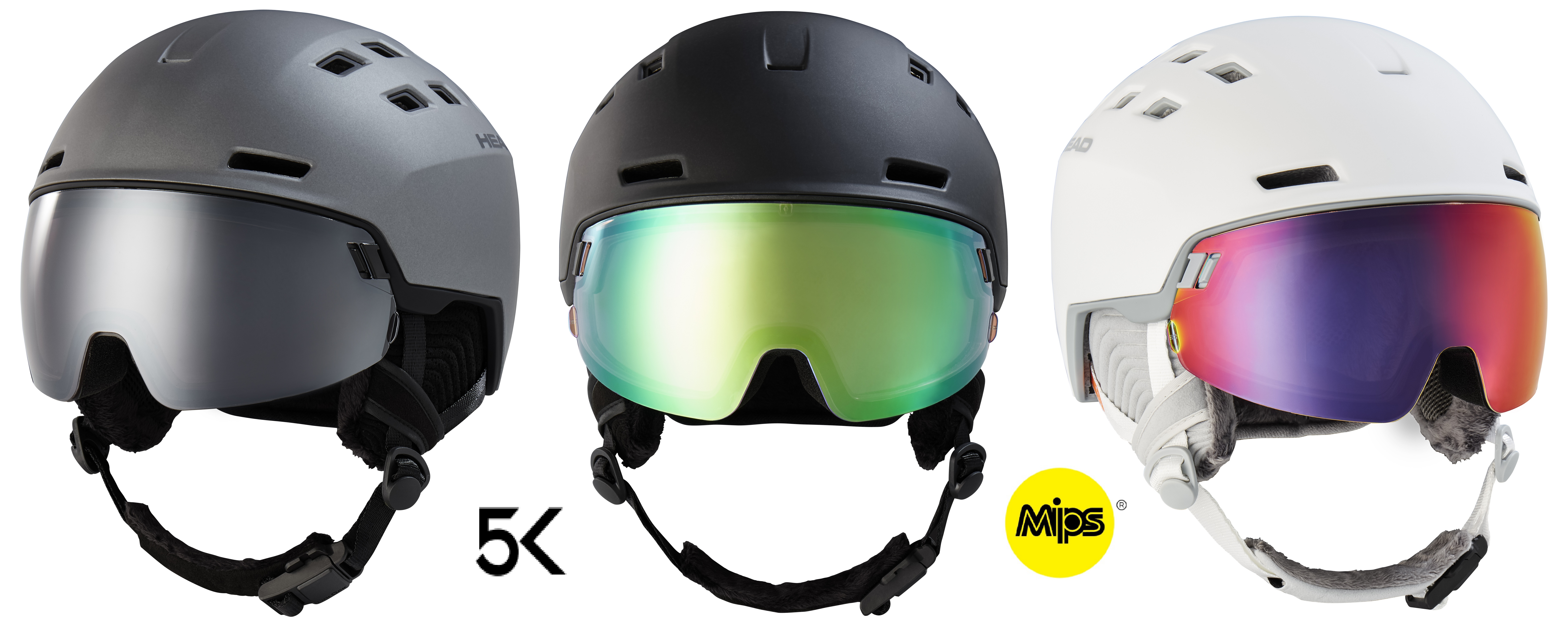 Шлем Head RACHEL 5K burgundy + дополнительная маска - M/L (56-59 см)