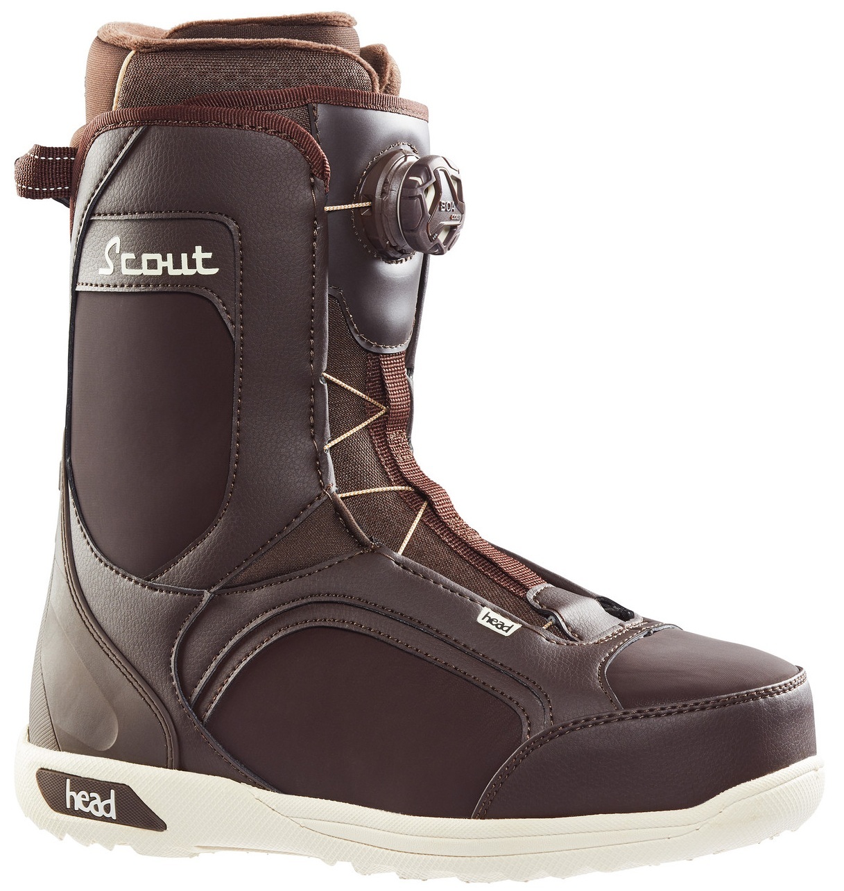 Ботинки для сноуборда Head SCOUT LYT BOA Coiler brown - 26.5 см (Eur. 41)