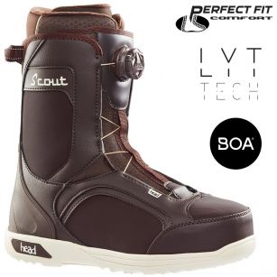 Ботинки для сноуборда Head SCOUT LYT BOA Coiler brown - 27 см (Eur. 42)