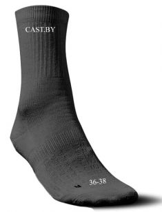 Теннисные носки CAST длинные (черный) 36-38