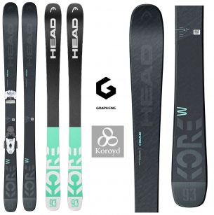 Горные лыжи HEAD Kore 93 W - 153 см