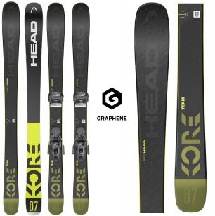 Горные лыжи Head KORE Team SW grey - 144 см