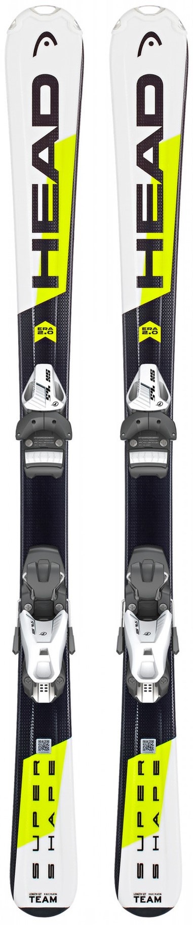 Горные лыжи Supershape Team HRS C (wh) + Крепления SX 4.5 R - 117 см