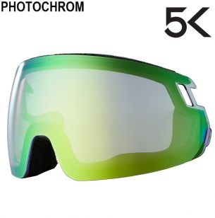 Встроенная маска для шлема Head RADAR / RACHEL LENS 5K PHOTO green - M/L (56-59 см)