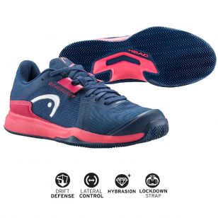 Теннисная обувь Head SPRINT TEAM 3.5 Clay Women DBAZ - 23 см (Eur. 36.5)