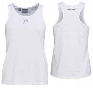Head CLUB 22 Tank Top Girls WH - 128