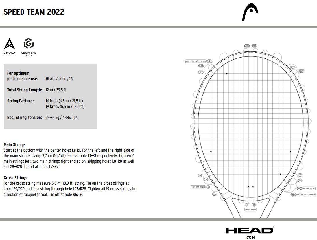 Ракетка теннисная HEAD Speed TEAM 2022 (S1)