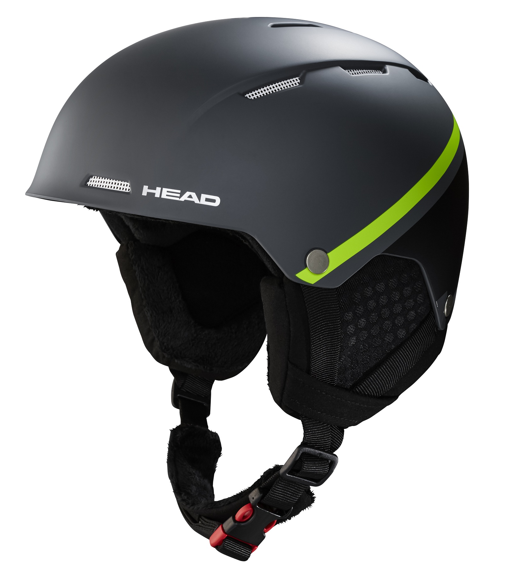 Шлем Head TUCKER BOA anthracite/lime - XS/S (52-55 см)