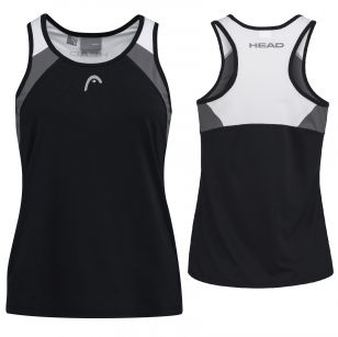 Head CLUB 22 Tank Top Girls BK - 176