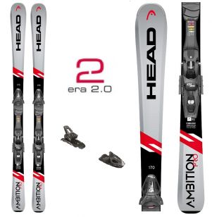 Горные лыжи Head AMBITION PRO R BYS Yellow + Крепления - 170 см