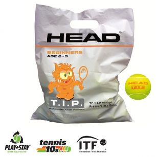 Мячи теннисные Head T.I.P. ORANGE - 72 мяча