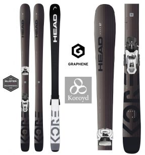 Горные лыжи HEAD Kore 93 anth/wh - 170 см