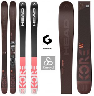 Горные лыжи Head KORE 99 W - 162 см