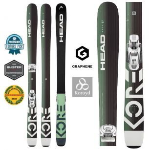 Горные лыжи Head KORE 97 W anth/ge - 163 см