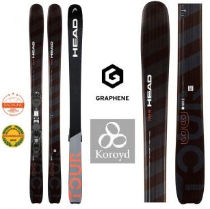 Горные лыжи Head KORE Tour 99 anth/or - 184 см