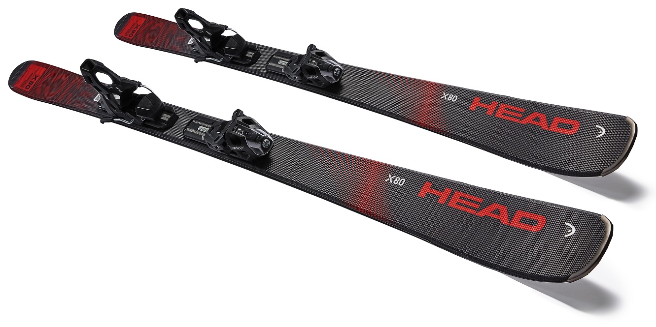Горные лыжи HEAD Kore X 80 LYT-PR  anth/rd  - 163 см