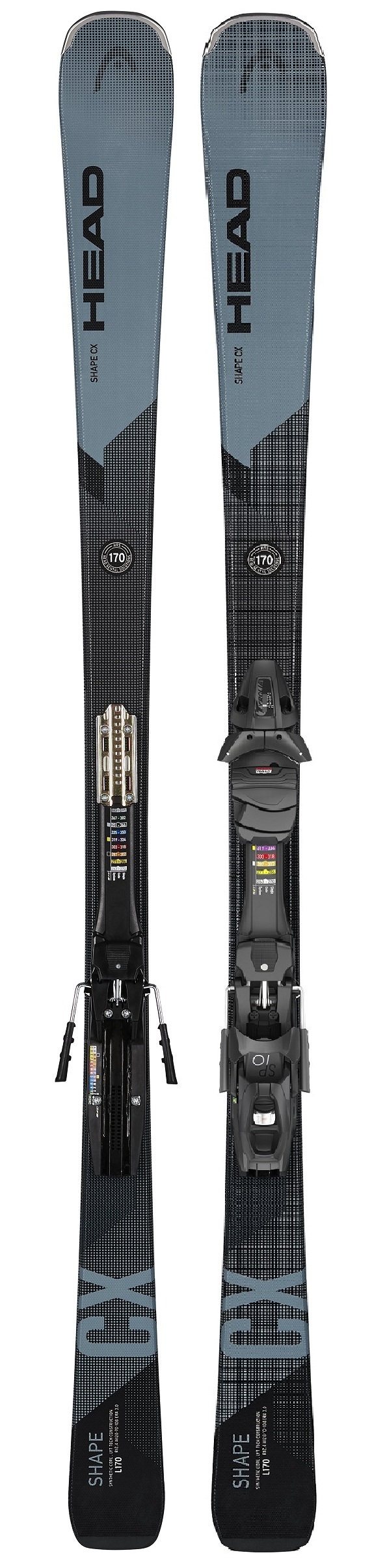 Горные лыжи Head SHAPE CX R Track bk/gr - 170 см