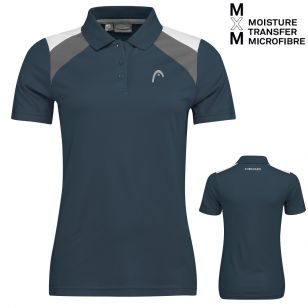 Head CLUB 22 Tech Polo Shirt Women NV - 34/36 (XS)