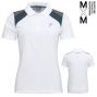 Head CLUB 22 Tech Polo Shirt Women WHNV - 34/36 (XS)