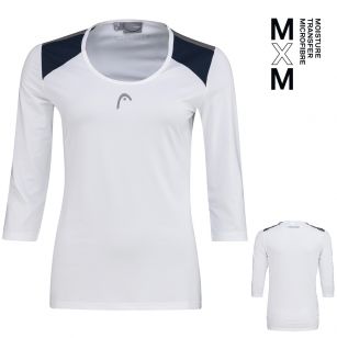 Head CLUB 22 Tech 3/4 Shirt Women WHDB - 38/40 (М)
