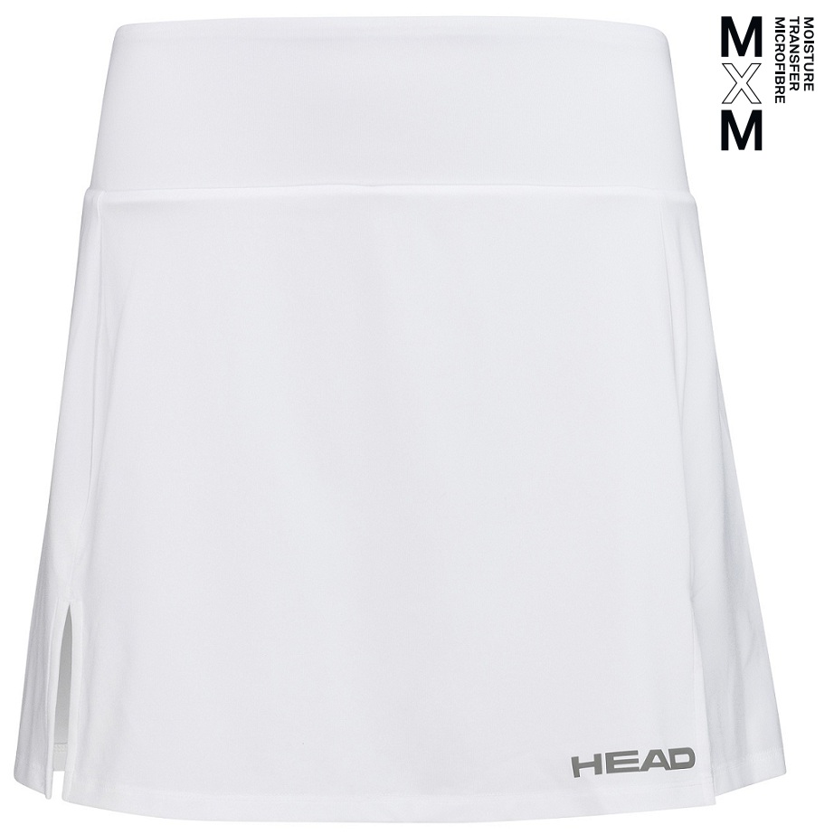 Юбка спортивная Head CLUB Basic Skort Long (WH) - 36/38 (S)