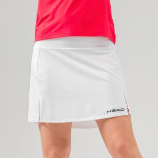 Head CLUB Basic Skort Long Women WH - 38/40 (М)
