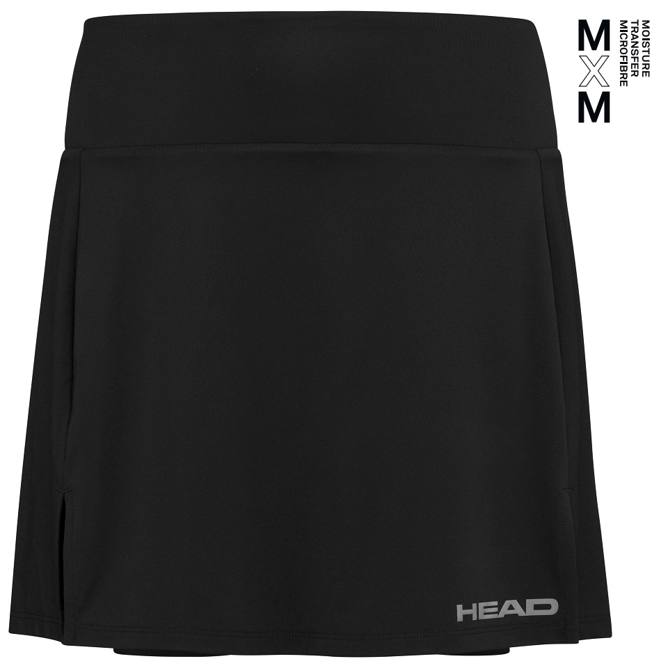 Юбка спортивная Head CLUB Basic Skort Long (BK) - 36/38 (S)