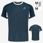 Теннисная рубашка для мальчиков Head SLICE T-Shirt (NV) - 140