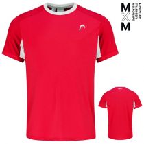 Теннисная футболка для мальчиков Head SLICE T-Shirt (RD) - 152