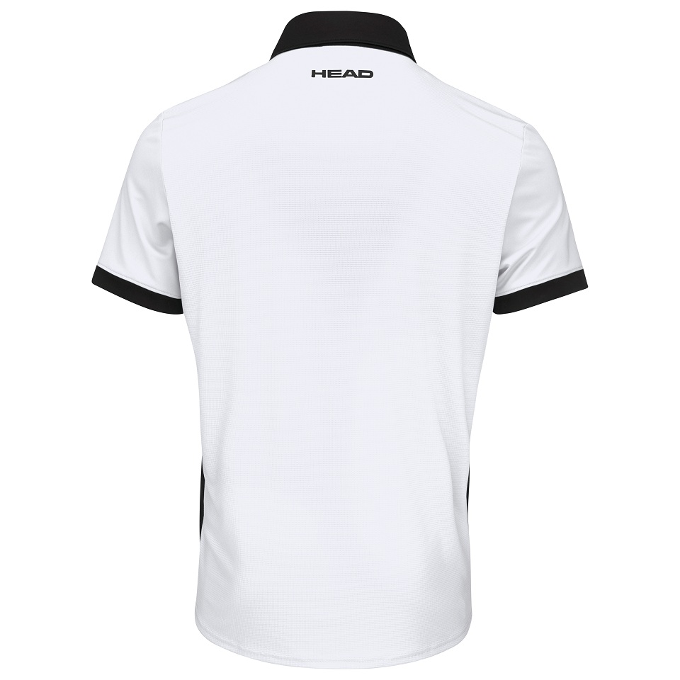 Поло на пуговицах Head SLICE Polo Shirt WHBK - 46/48 (S)