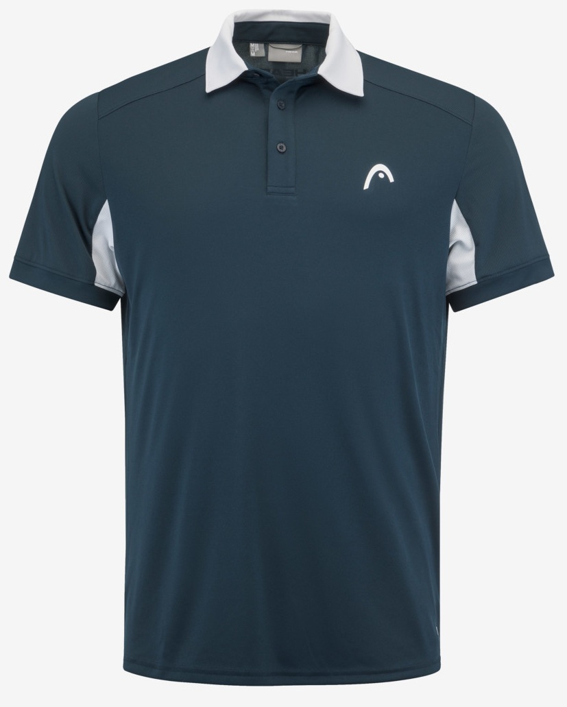 Поло на пуговицах Head SLICE Polo Shirt NV - 46/48 (S)