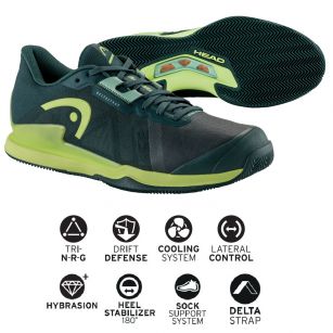 Теннисная обувь Head SPRINT PRO 3.5 Clay Men FGLN - 27 см (Eur. 42)