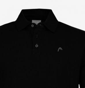 HEAD Polo LS Men BK - 50/52 (L)