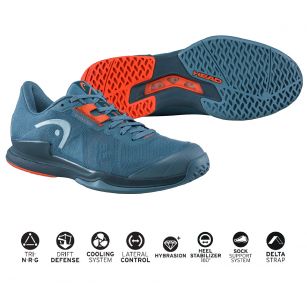 Теннисная обувь Head SPRINT PRO 3.5 Men BSOR  - 24.5 см (Eur. 38.5)