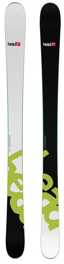 Лыжи HEAD cv 81 SW 141 черный-бел.