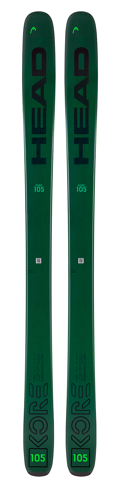Горные лыжи Head KORE 105 ge/anth - 191 см