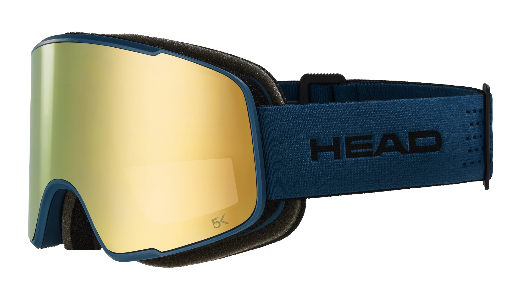 Маска Head HORIZON 2.0 5K gold/petro с дополнительной линзой S1+S3