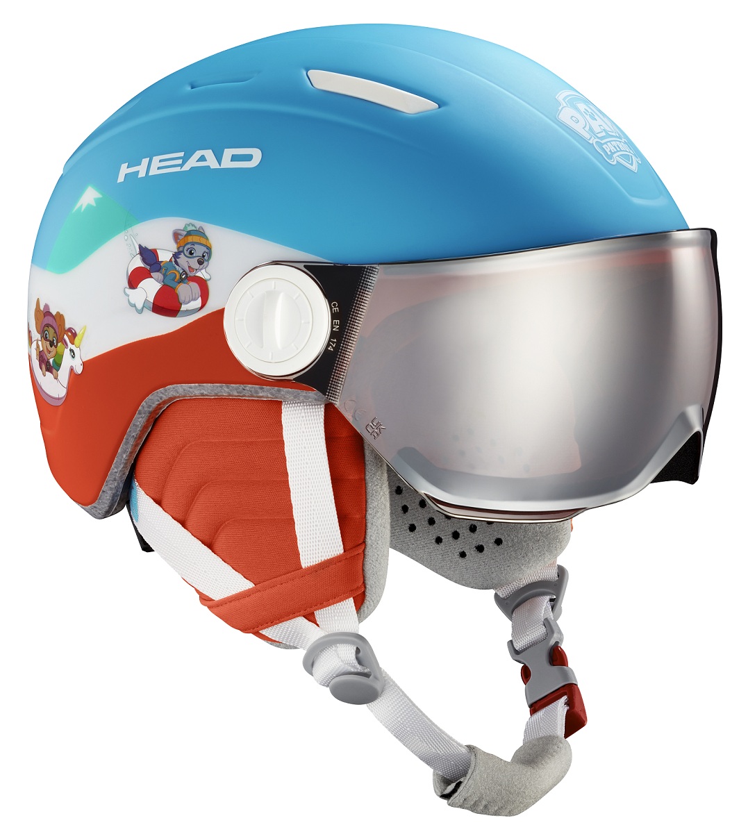 Шлем Head MOJO Visor PAW S2 (день) - размер XS/S (52-56 cм)