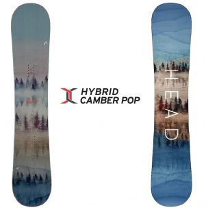 Сноуборд Head PRIDE 2.0 aqua - 147 см