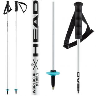 Палки горнолыжные Head WORLDCUP REBELS CARBON - 140 см