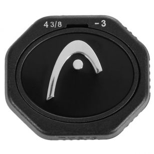 Колпачок для ручки HEAD Buttcap Tennis TK219HR Black - 3 (4 3/8")