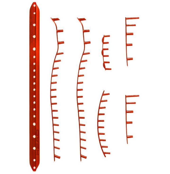 Защитные бампера HEAD Grommet Set TK344 black -Grommet Set TK351 orange (new) - Radical MP/Pro 2021/2023