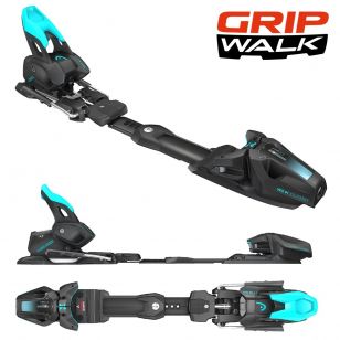 Крепления горнолыжные Head FREEFLEX 14 GW BR.85 [D] m.bk/sp.bl