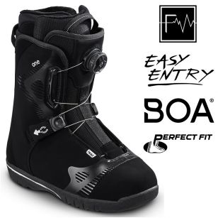 Ботинки для сноуборда Head ONE BOA WMN black - 23 См (Eur. 36)