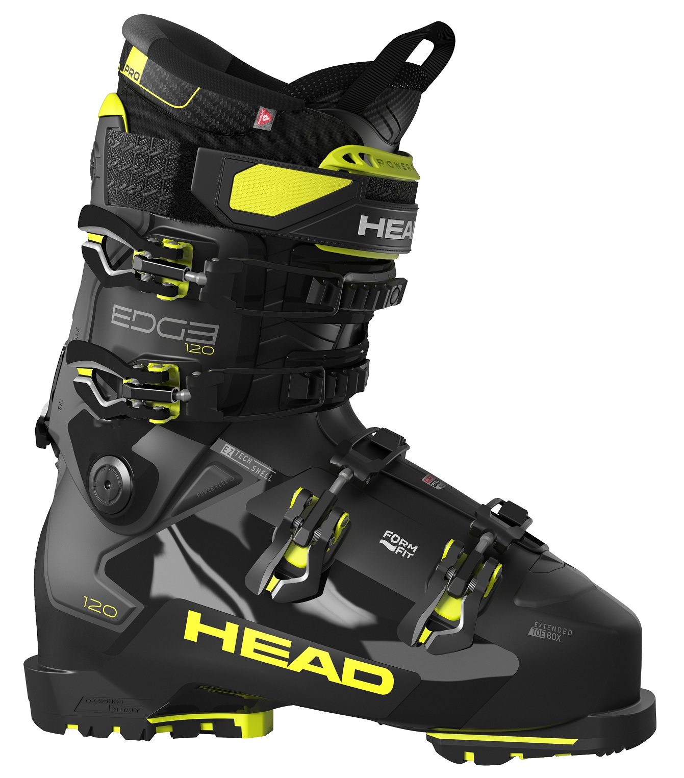 Горнолыжные ботинки Head EDGE 120 HV GW black/yellow - 29.5 см (Eur. 45)