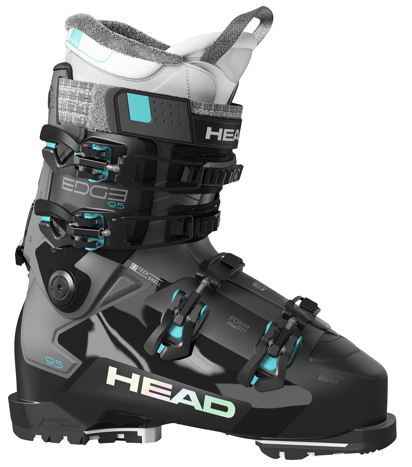 Горнолыжные ботинки Head EDGE 95 W HV GW black/turquoise - 27.5 см (Eur. 42.5)