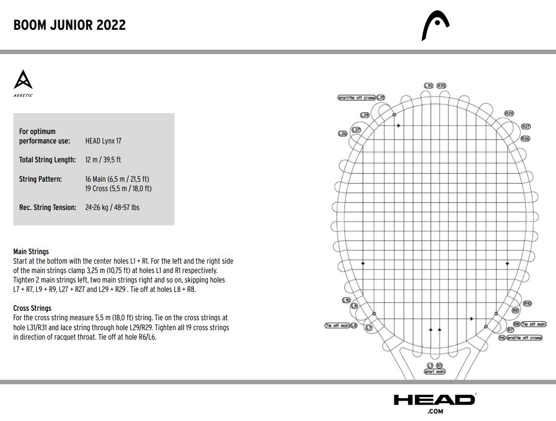 Ракетка теннисная Head BOOM JR. 2024 (ручка S0)