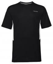 Теннисная футболка Head CLUB Tech T-Shirt B (BK) - 140